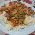 El cooksnap de Nadina cuando hizo Arroz con verduras salteadas.