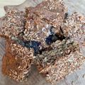 Kate Carless's cooksnap of when they made Berry and coconut squares - with a vegan option.