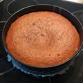 El cooksnap de Cristina García cuando hizo Bizcocho de yogur, naranja y nueces.