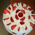 El cooksnap de Sheridan cuando hizo Torta de merengue frutilla (torta helada).