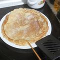 El cooksnap de Carmen Álvarez cuando hizo Crepes/filloas con lo que tu quieras (Nutella, mermelada, jamón).
