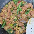 Cooksnap dari rosyda nadia untuk resep Nasi Gila (baso+sosis)