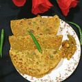 @shipra verma का कुकस्नैप जब उन्होंने मेथी का पराठा (methi ka paratha recipe in Hindi) बनाया था।