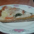 El cooksnap de Virginia cuando hizo Pizza a la napolitana con harina integral.