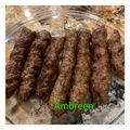 Ambreen Mehmood's cooksnap of when they made Seekh kabab.