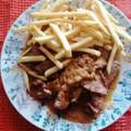 El cooksnap de Miguel cuando hizo Pavo en salsa con patatas.