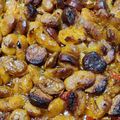Cooksnap από dcroula στη συνταγή Φασόλια γίγαντες με χωριάτικα λουκάνικα