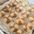 Cooksnap dari Adeline untuk resep Swirl Green tea Cookies /Vortex Green tea Cookies, ENAK, MUDAH, EKONOMIS