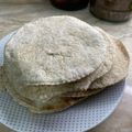 El cooksnap de Luis C. Candia cuando hizo Pan pita integral.