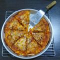 Cooksnap dari Kiki Aryanti untuk resep Pizza Simple "ala pizzahut" home made