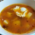 El cooksnap de Yasbel Isita Martínez cuando hizo Sopa de papa con huevo, sin grasa!.