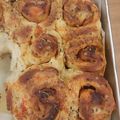 Cooksnap dari putri djayusman untuk resep Cinnamon Roll lembutt/Roti Kismis serat halus!1 telur aja!^^ 
