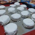 El cooksnap de Florencia Garcia cuando hizo Alfajores glaseados.