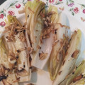 El cooksnap de AnNoeTo cuando hizo Endivias a la plancha con champiñones al ajillo.