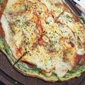 El cooksnap de Luisina Lopez cuando hizo Pizza de pencas de acelga.