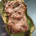 Bakul Samantha Sarkar's cooksnap of when they made ভেটকি মাছের পাতুরি(bhetki paturi recipe in Bengali).