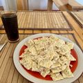 El cooksnap de Ignacio Vargas Jofré cuando hizo Salsa alfredo.