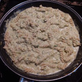 El cooksnap de juantxo cuando hizo Macarrones con salsa de calabacín.
