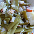 El cooksnap de Marga cuando hizo Judías verdes con gambas y surimi, 8 minutos en olla rápida.