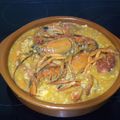El cooksnap de Leo Castro cuando hizo Arroz caldoso de bogavante y nécoras.