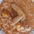 El cooksnap de saioa83 cuando hizo Arroz caldoso con jamoncitos de pollo.