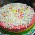 Cooksnap dari Yuyun Syah Ali untuk resep Rainbow cake kukus