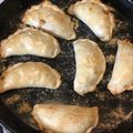 El cooksnap de Carli cuando hizo Empanadas de carne cortada a cuchillo con papa.