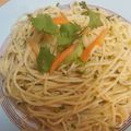 El cooksnap de VELIA AGUIRRE cuando hizo Espagueti con mantequilla al cilantro.