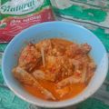 Cooksnap dari Siswaty Elfin Bachtiar untuk resep Ayam Tahu Tinoransak dg Labu Kuning