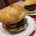 EszterD Cooksnap-ja, amikor elkészítette a(z) Limara hamburgerzsemléje receptet.