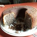 El cooksnap de Carolina Gonzalez cuando hizo Bizcochuelo marmolado.
