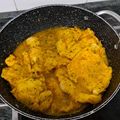 El cooksnap de Isa Roldan cuando hizo Filetes de pollo en salsa con Thermomix.