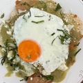 El cooksnap de Sommelier del Asado cuando hizo Chilaquiles verdes.