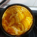 El cooksnap de raquel cuando hizo Tarta de manzana con hojaldre.