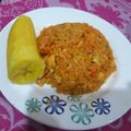 El cooksnap de Steven O'Neill cuando hizo Arroz con pollo.