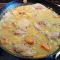 El cooksnap de Cris Romero cuando hizo Pechuga de pollo en salsa de naranja con romero y curry.