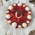 El cooksnap de soledadpaulo cuando hizo Tarta de Gelatina con crema, y frutillas.