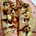 El cooksnap de Rocio Moreira Perez cuando hizo Crepas dulces/saladas.