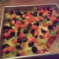 tyson.alder.9's cooksnap of when they made 7 layer taco dip.