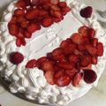 El cooksnap de Nelida G. Carbajo cuando hizo Torta rellena de fresas y crema pastelera.