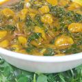 Vandana Mathur का कुकस्नैप जब उन्होंने दाना मेथी और गट्टे की सब्जी (dana methi aur gatte ki sabzi recipe in Hindi) बनाया था।