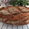 Csillag61 Cooksnap-ja, amikor elkészítette a(z) Hétmagvas kovászos kenyér receptet.