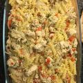 El cooksnap de Daniel Moreno cuando hizo Fideos con crema de verdeo y pollo 😉.