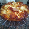 El cooksnap de Aldi Nardi cuando hizo Torta de manzana 🍎 invertida con 1 solo huevo.