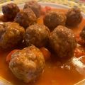 El cooksnap de Irene-Guirao cuando hizo Albóndigas en salsa 🤩🤤.