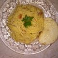 nevaeh3607's cooksnap of when they made Spaghetti carbonara.