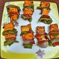 Diya Sawai का कुकस्नैप जब उन्होंने पनीर टिक्का (Paneer tikka recipe in hindi) बनाया था।