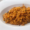 El cooksnap de @tesa.cuina cuando hizo Arroz del señoret con socarrat.