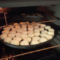 El cooksnap de julieta batalla cuando hizo Scones de queso.