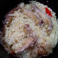 Cooksnap dari Ulfa Yunita untuk resep Nasi hainam ayam rice cooker simple